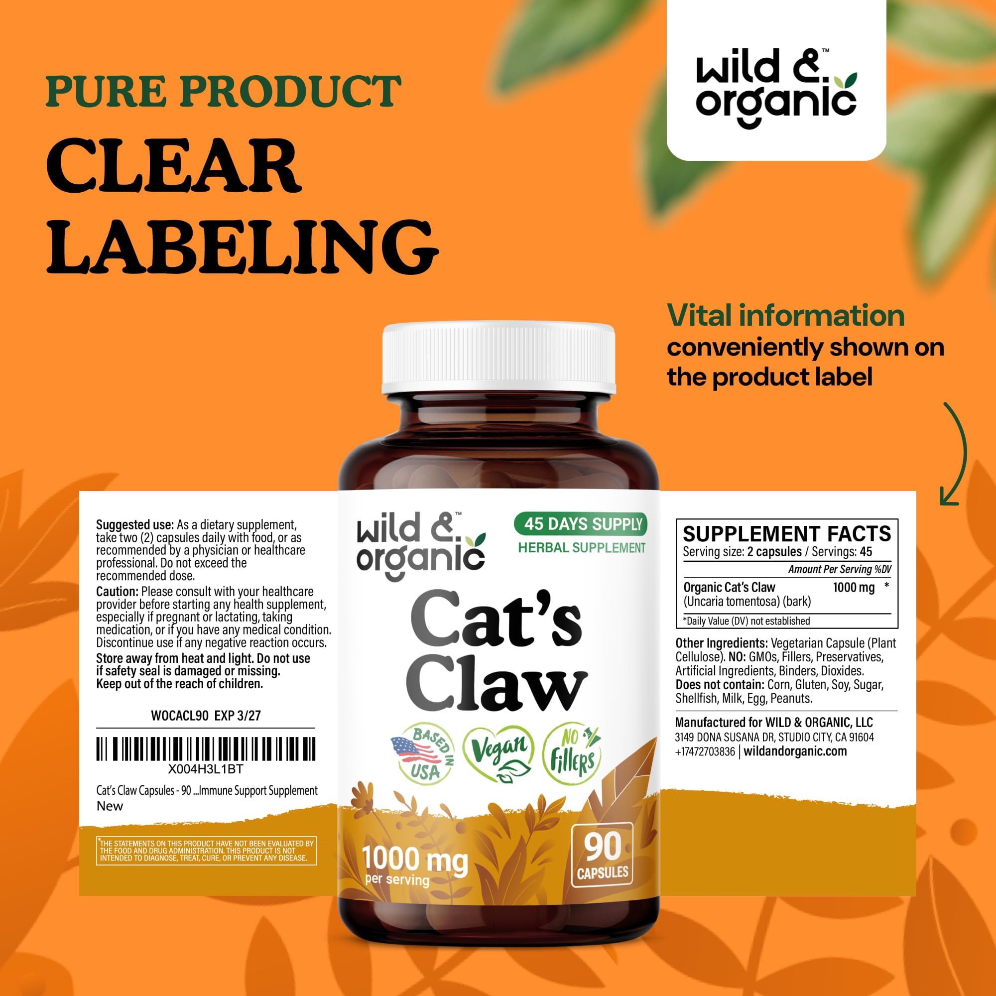 45-day supply when taking two capsules daily