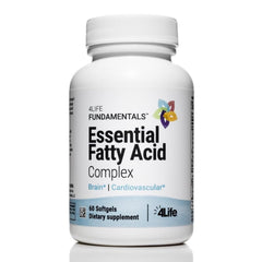4Life Essential Fatty Acid Complex bottle with 60 softgels