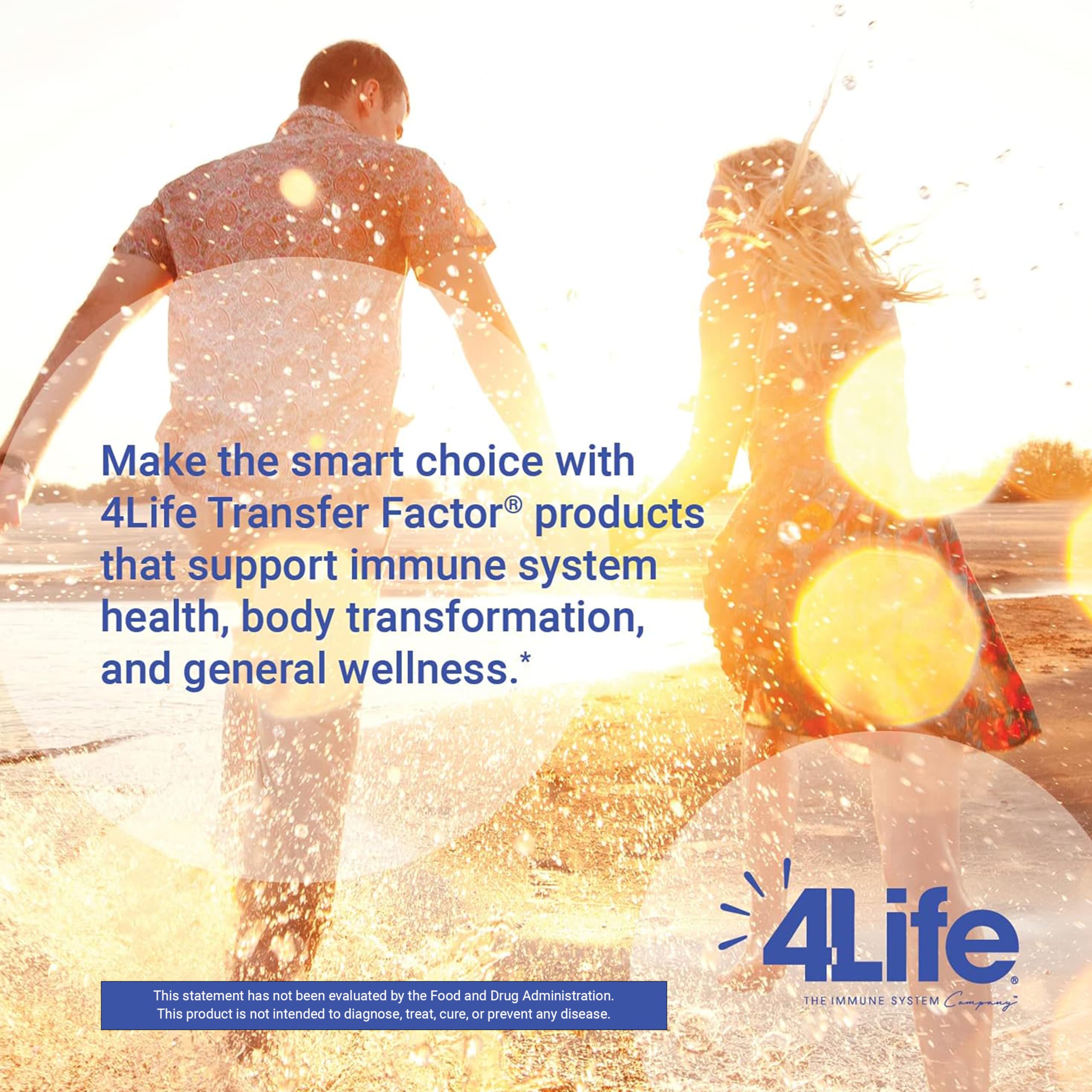Lifestyle image depicting usage of 4Life Transfer Factor Chewable Tri-Factor Citrus Cream