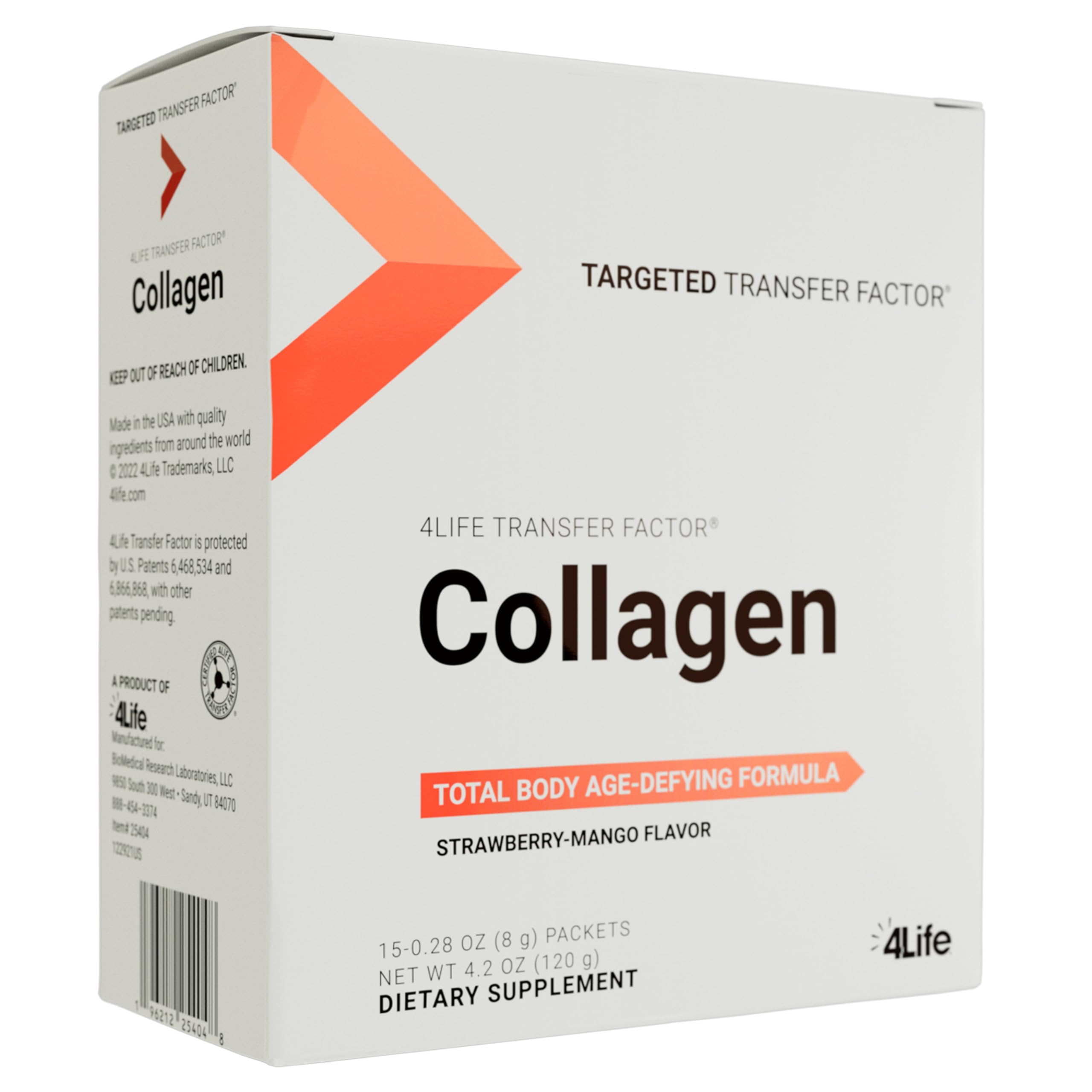 Product image: 4Life Transfer Factor Collagen with five types of collagen