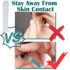 Travel-ready four-pack of hard lens remover tools in compact packaging