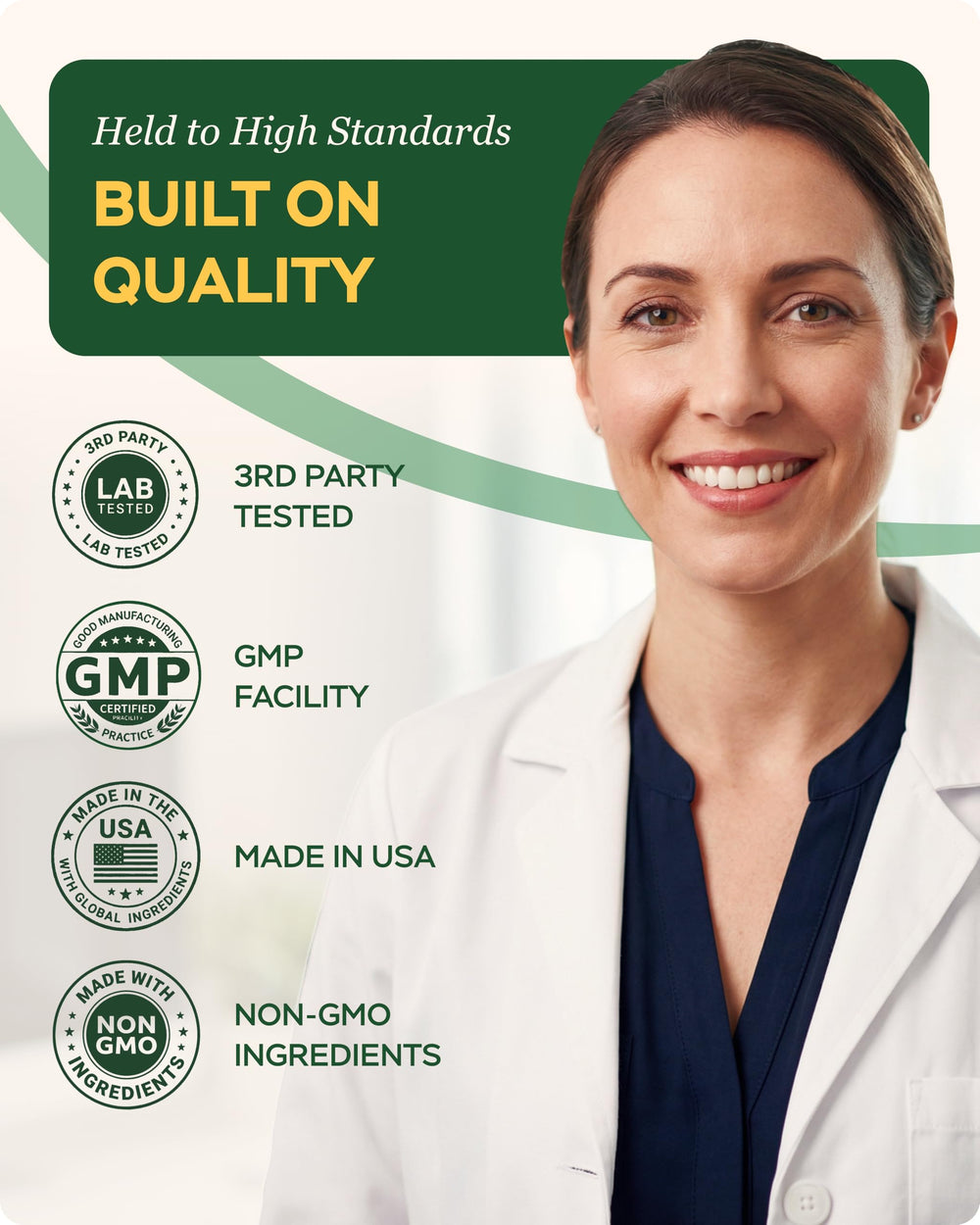 4Well ingredient lineup with berberine and green tea illustrating formula components