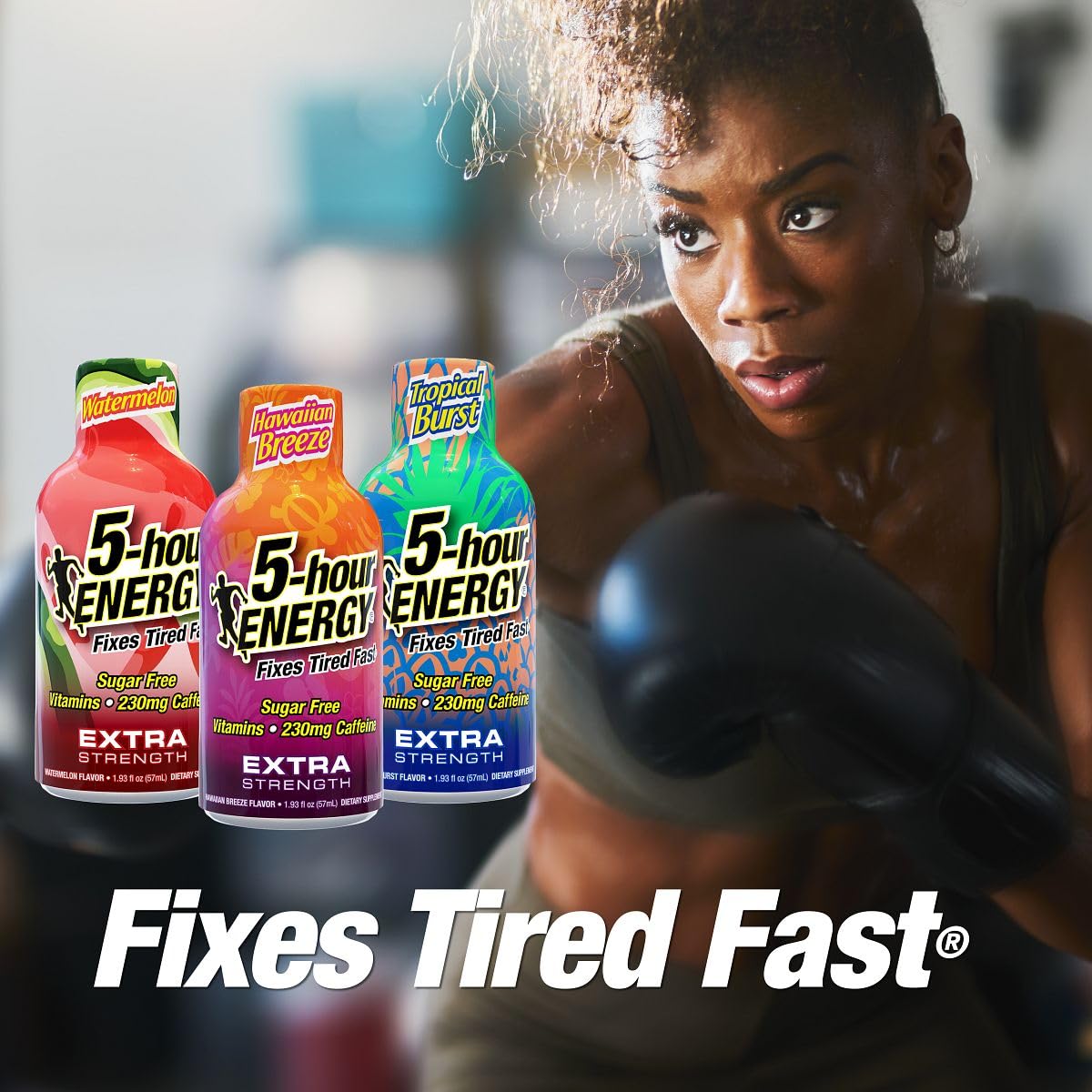 5-hour ENERGY hawaiian breeze pour captures a fast energy lift on the move.