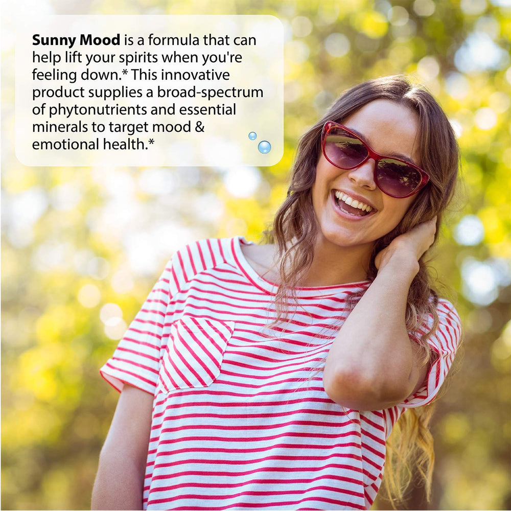 5-HTP, Rhodiola, Lemon Balm and B Vitamins mood-support ingredients