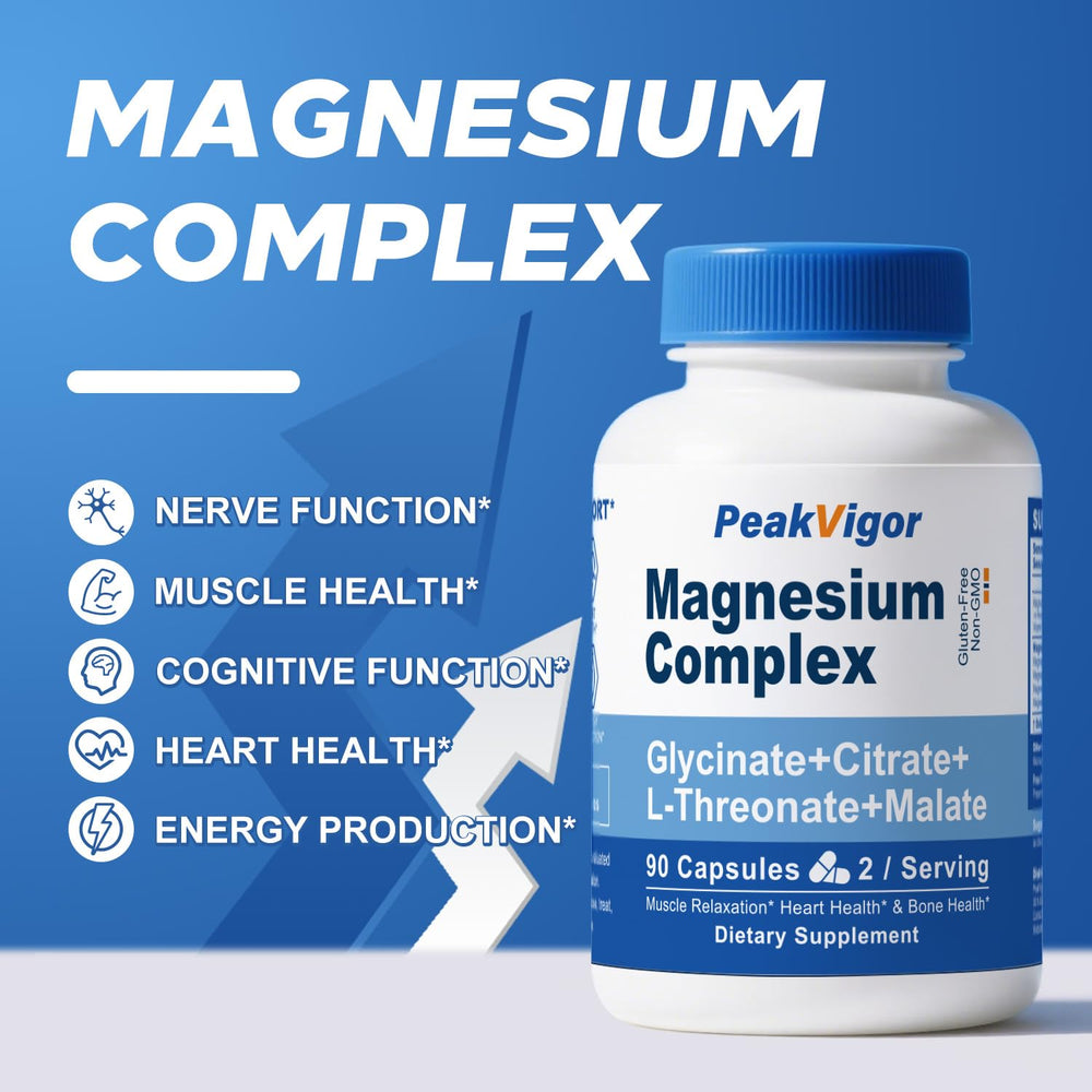 Gluten-free claim on magnesium complex packaging