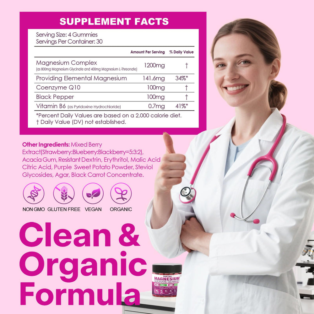 Delicious mixed berry flavored gummies in the bottle