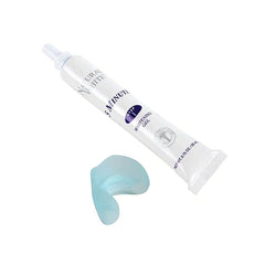 Duplex mouth tray with gel ready to whiten upper and lower teeth