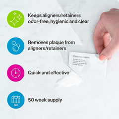 50 individual packets for daily use