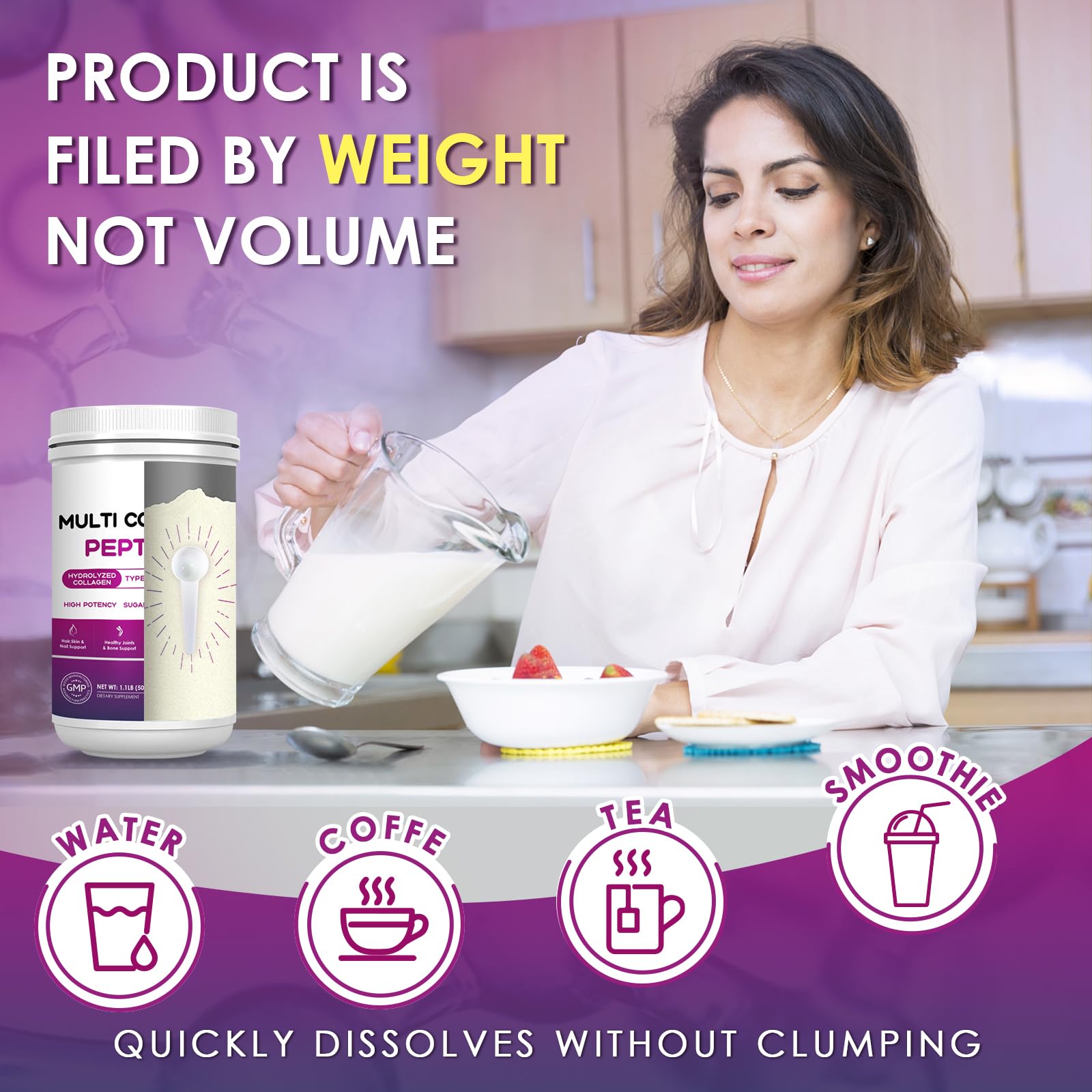 50 servings per container visual