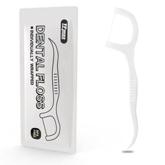500 count dental flossers packaged individually