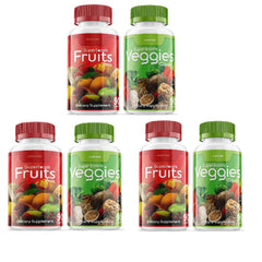 Front view of the 540 Capsule Superfoods Triple Pack bottle set