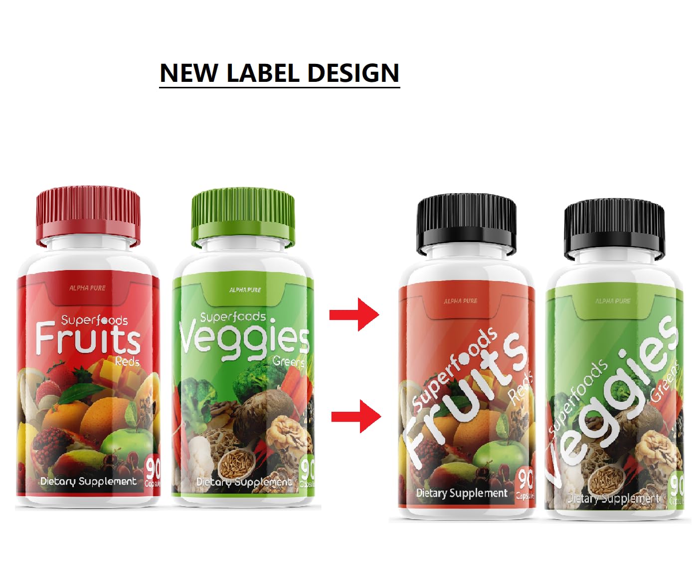 Three bottles arranged to show the triple pack