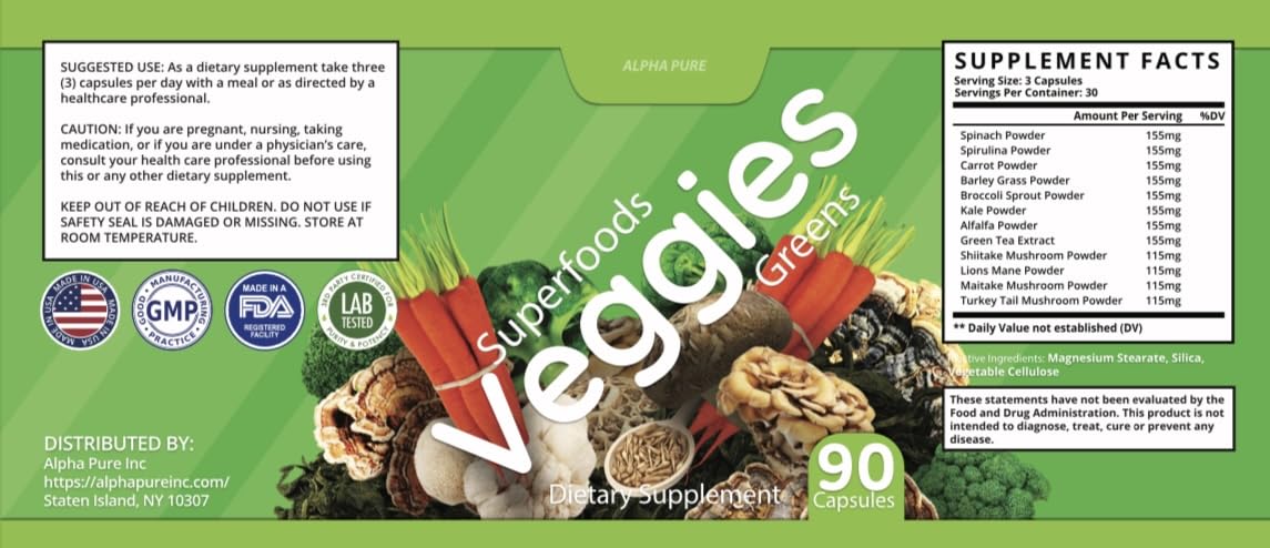 Lifestyle image showing wellness with superfood supplementation