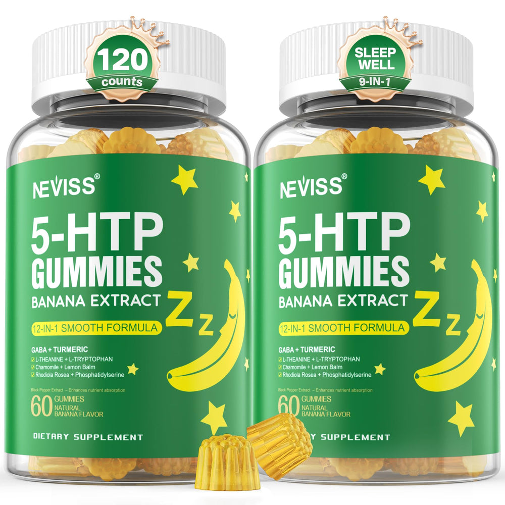 Box of 5-HTP Gummies + GABA Pack 2