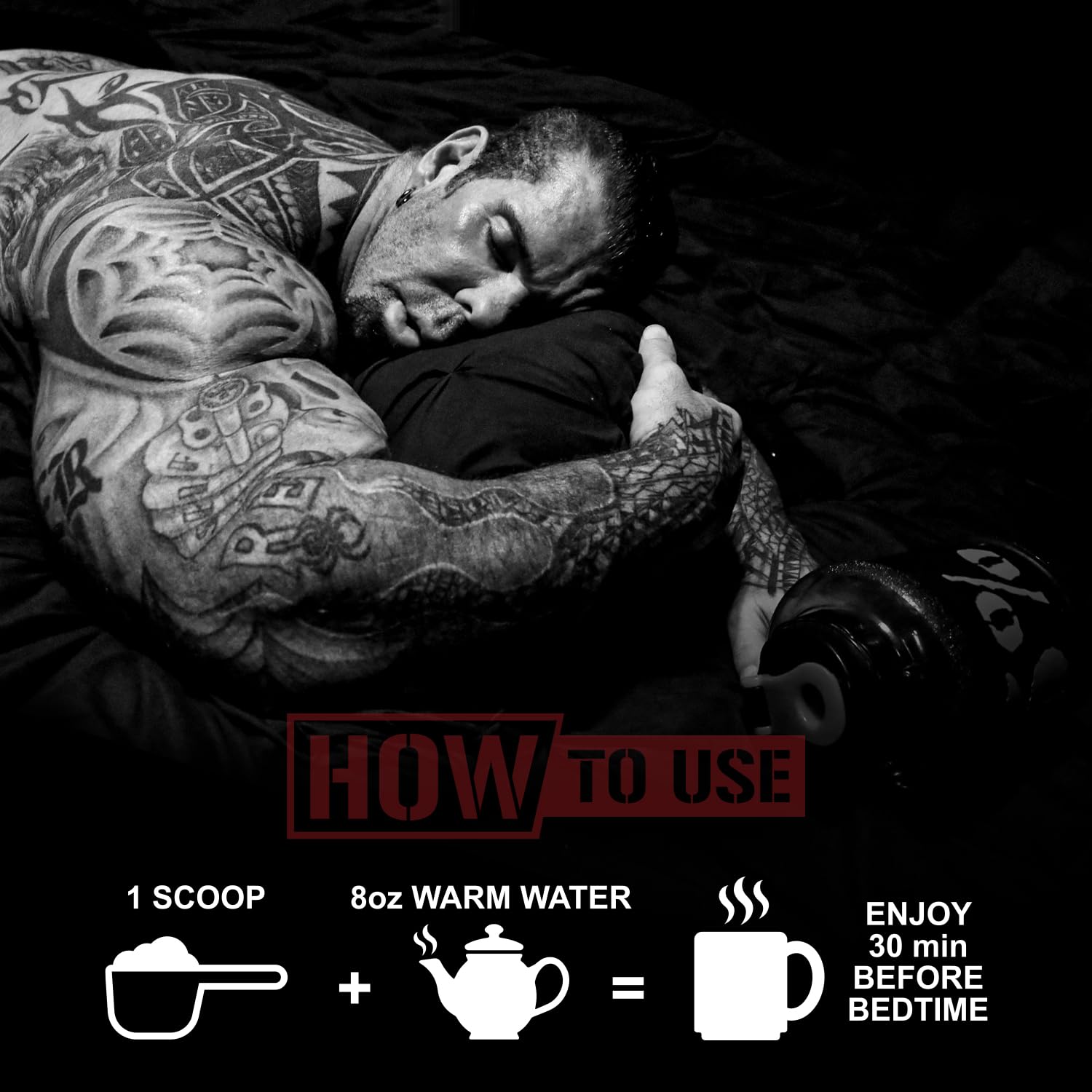 5% Nutrition powder dissolving in water demonstrating fast mixing