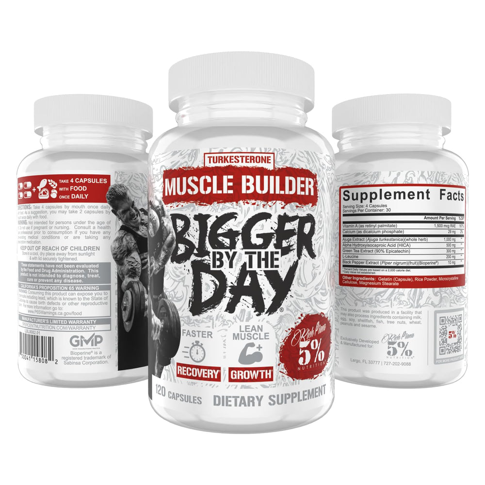 Premium BiggerByTheDay packaging reflecting GMP-certified manufacturing quality