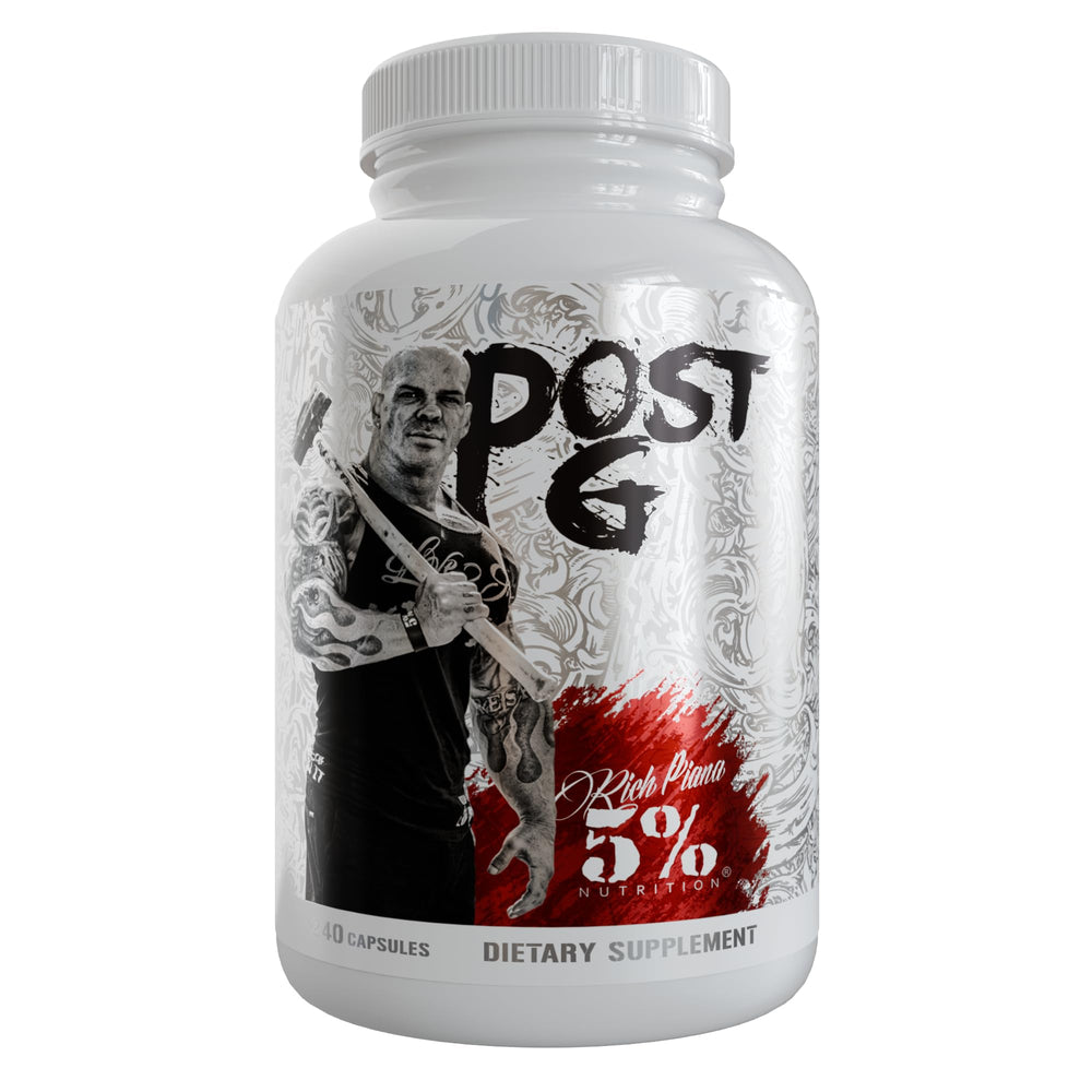 Rich Piana DAA-DIM blend capsule indicating post-cycle recovery potential