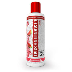 5% Nutrition Rich Piana Liquid L-Carnitine 3150 bottle front highlights powerful energy support