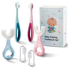 Packaging image for 6 in 1 Baby Training Toothbrush Set