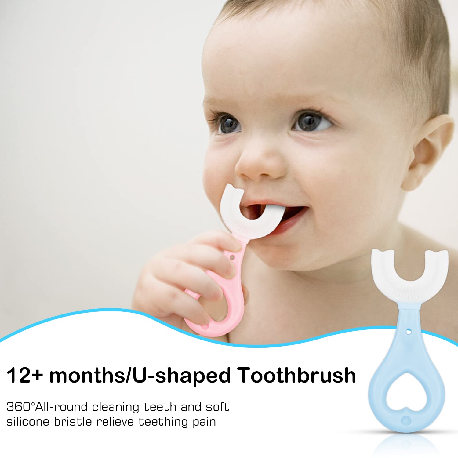 Stage 3 soft toothbrush for 24+ months baby