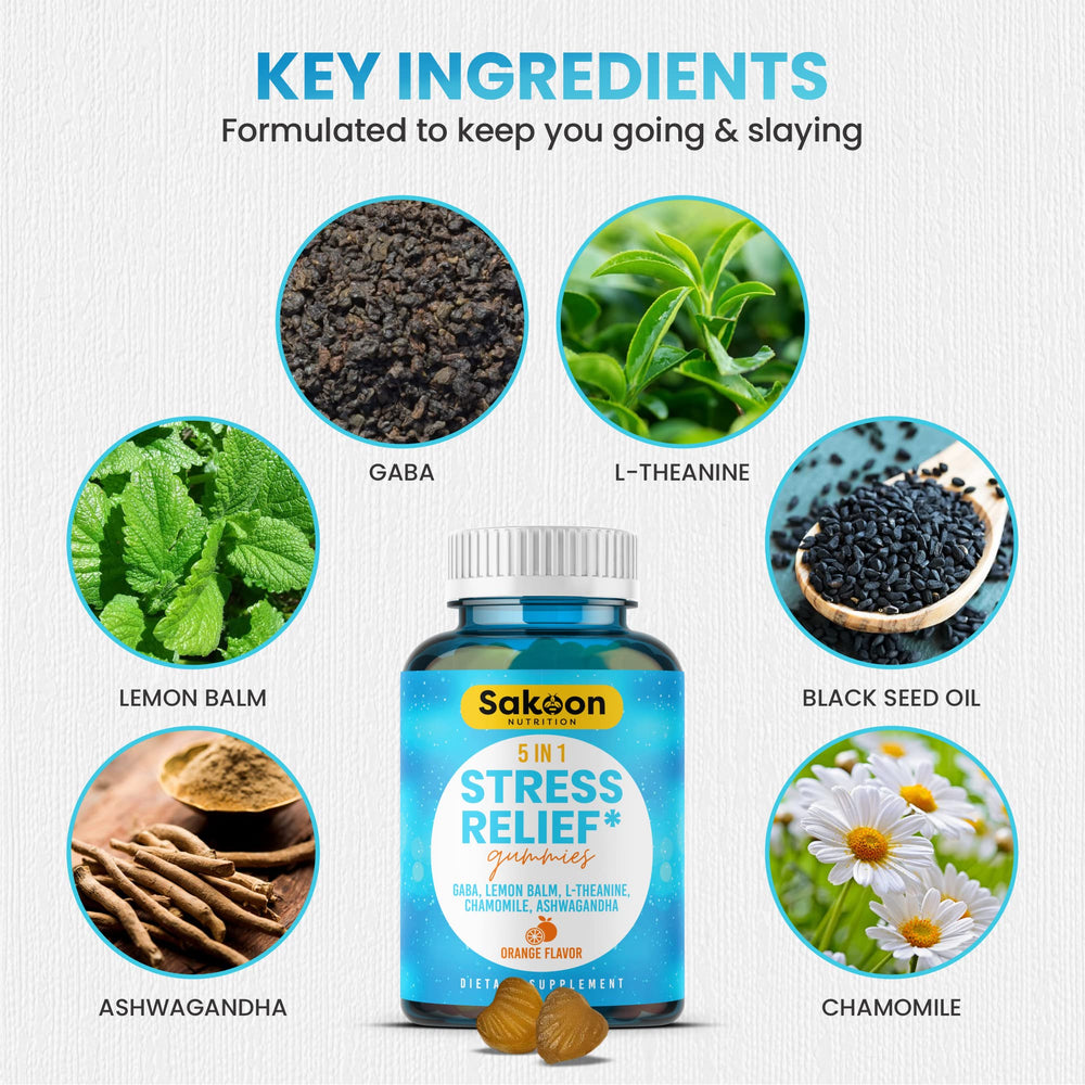 Gummies containing Lemon Balm for calming support