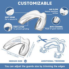 Premium soft dental guard material for durability