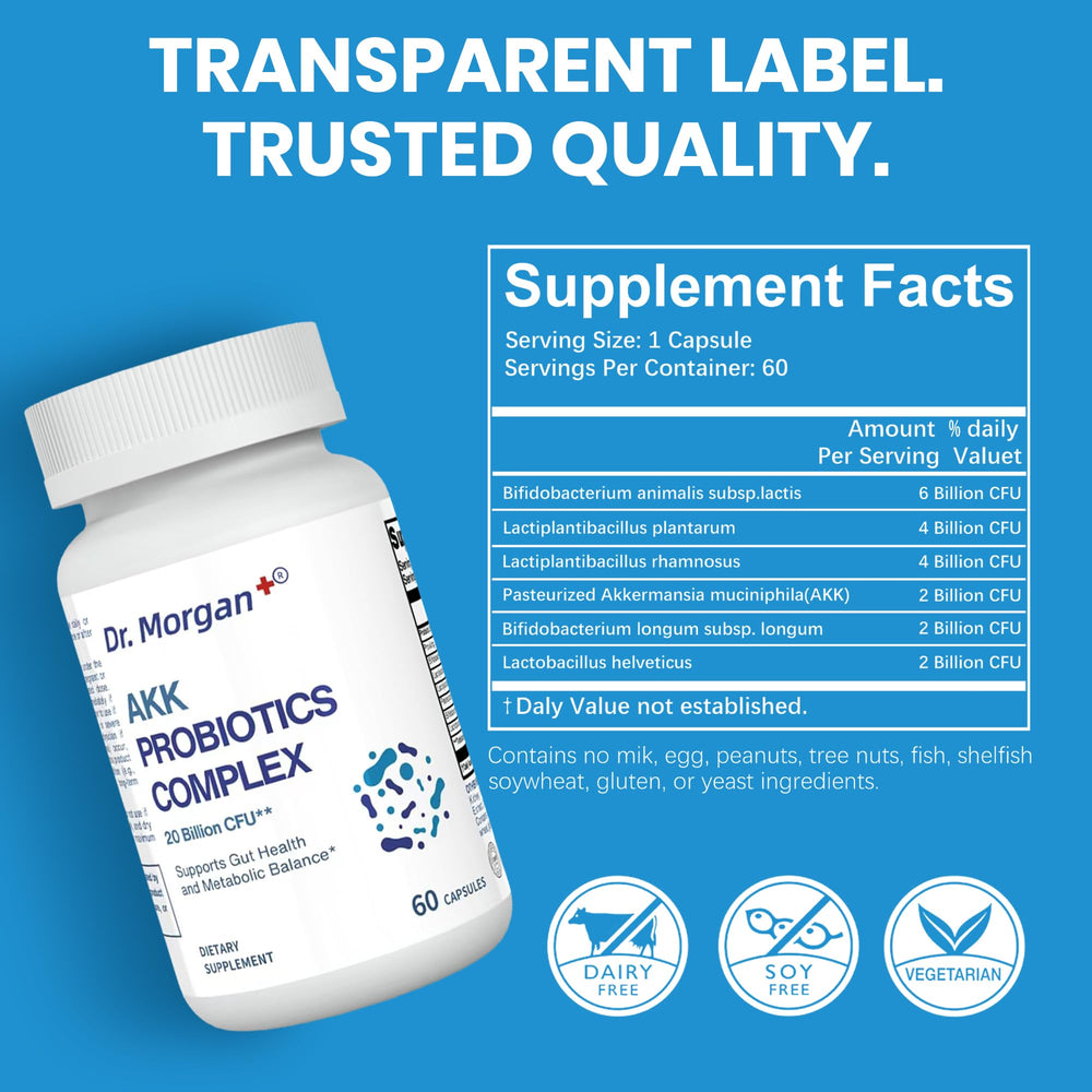 Label showing 60 capsules per bottle