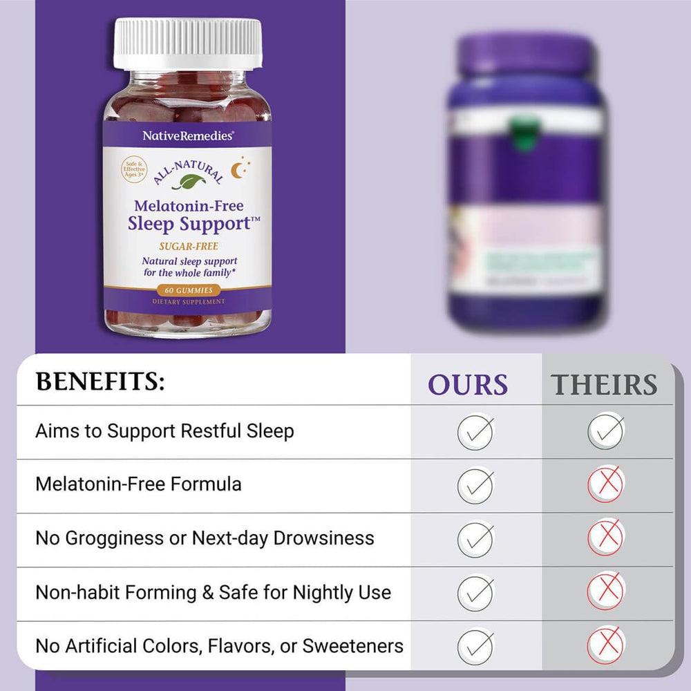 60-count sleep gummies packaging