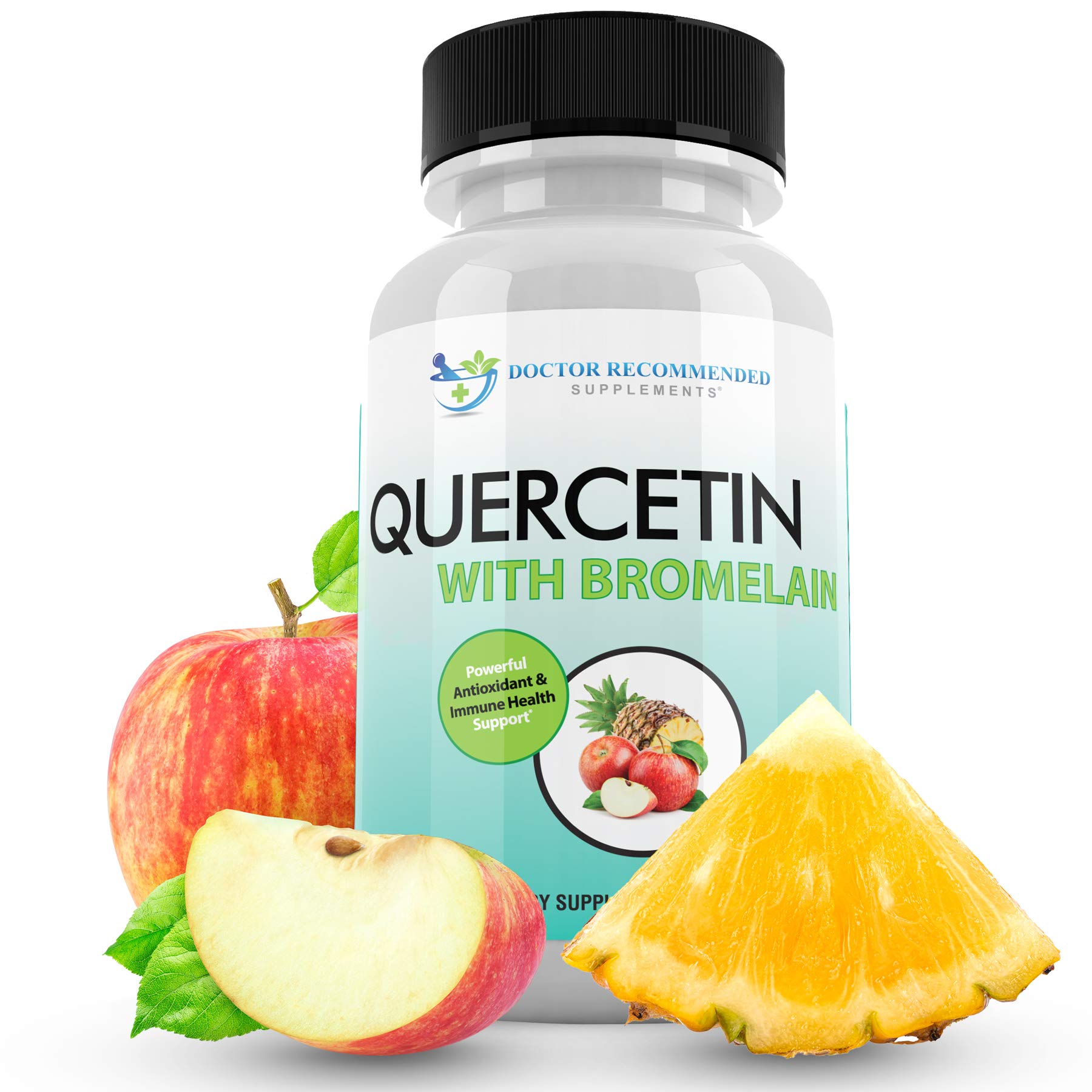 60-day supply label for Quercetin with Bromelain