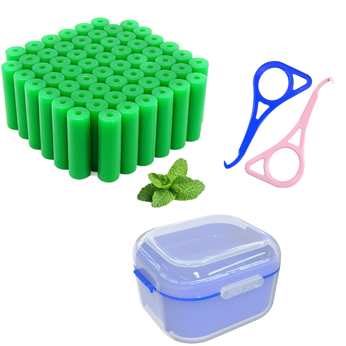 Mint flavor 60-piece aligner chewies packaging