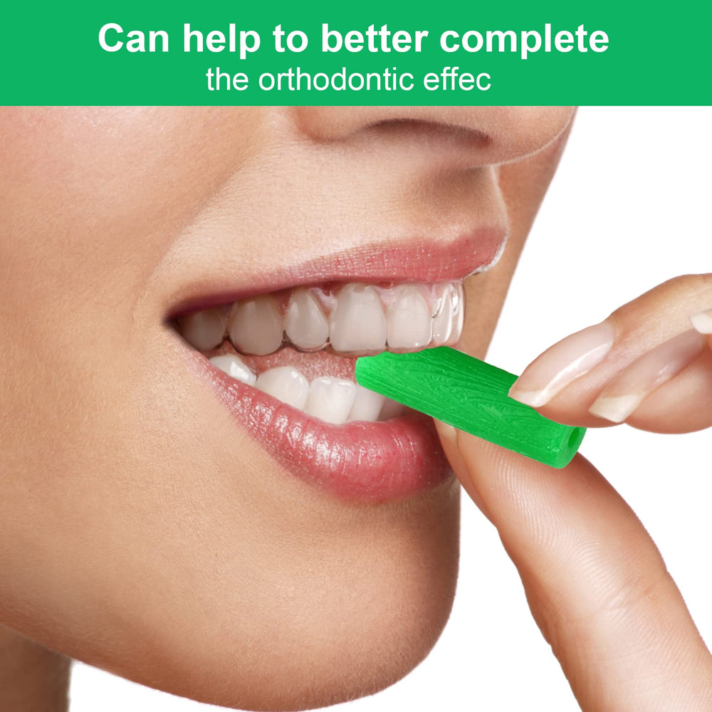 Mint flavor 60 pcs aligners chewies image 4