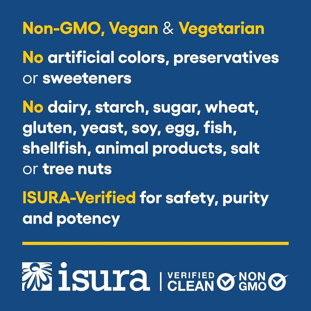 60 vegetarian capsules packaging