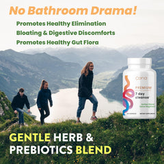 Label highlighting Cascara Sagrada and Black Walnut Hulls