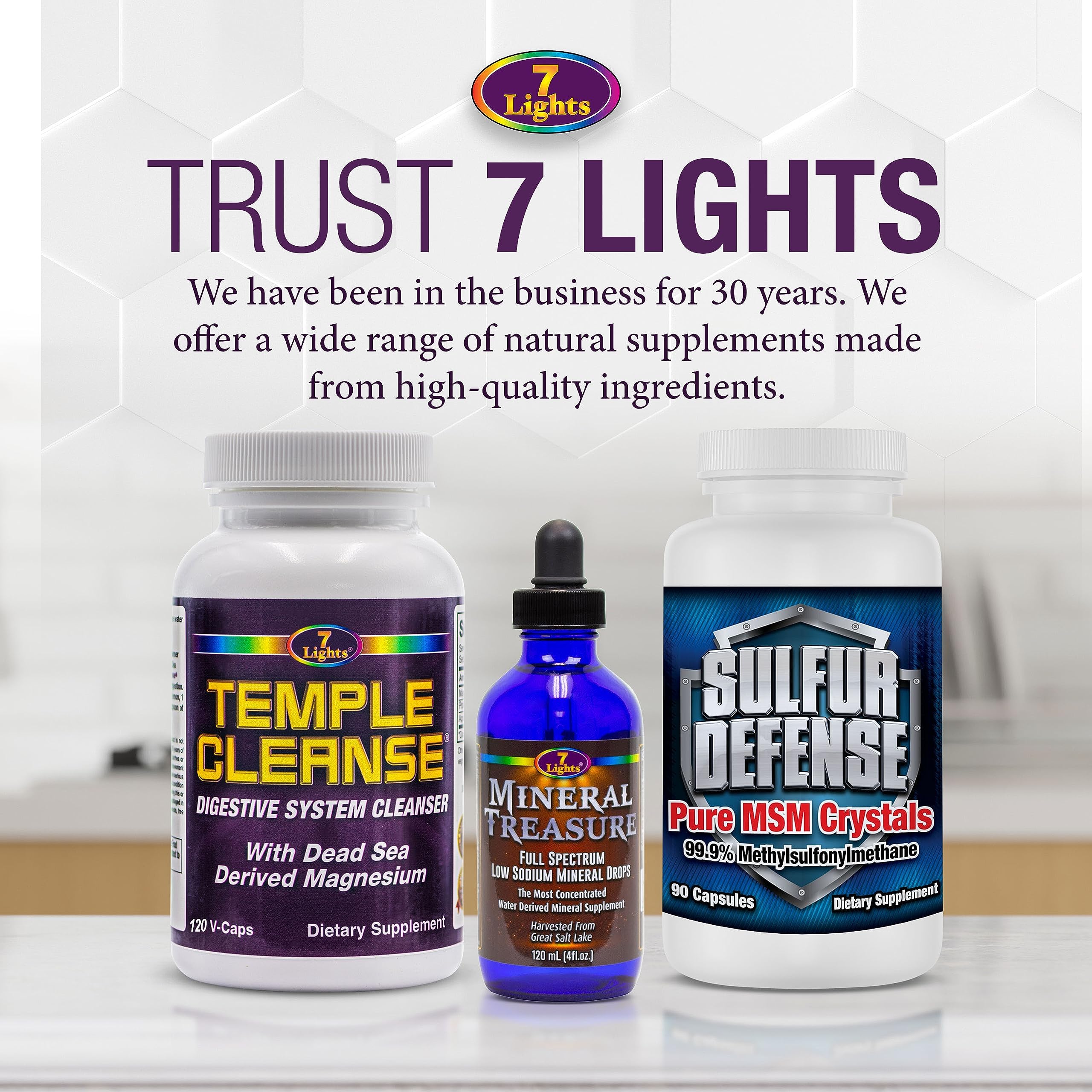 7 Lights Temple Cleanse daily-use suggestion promotes routine detox