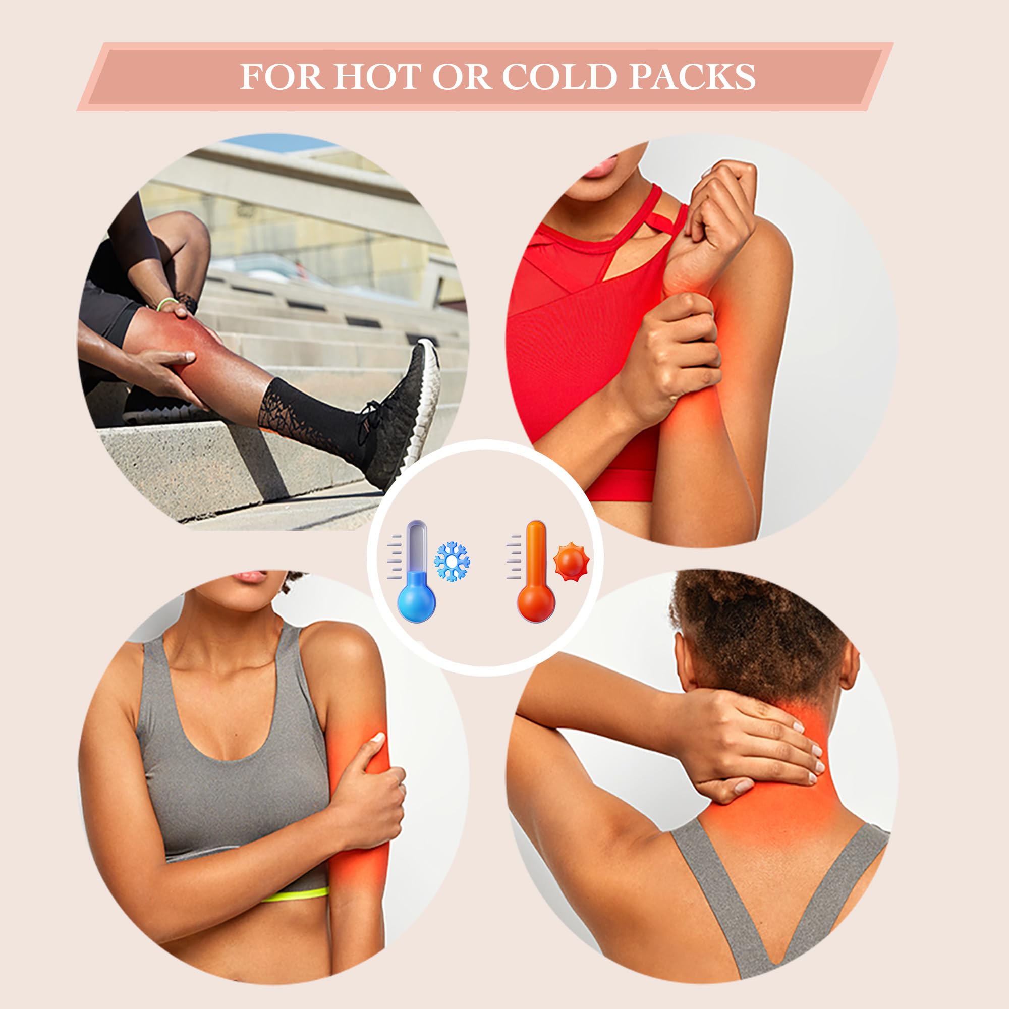 Leak-proof inner lining of the castor oil pack wrap