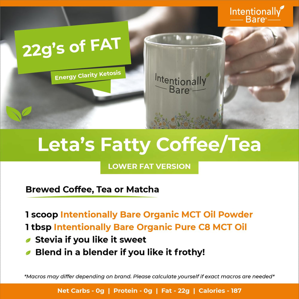 70% C8 and 30% C10 MCTs ratio