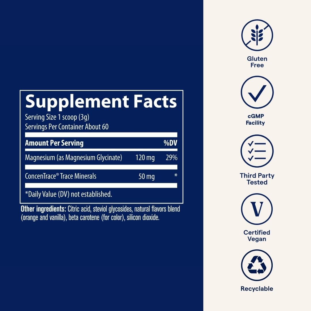 Illustration of 70+ ionic trace minerals in the formula