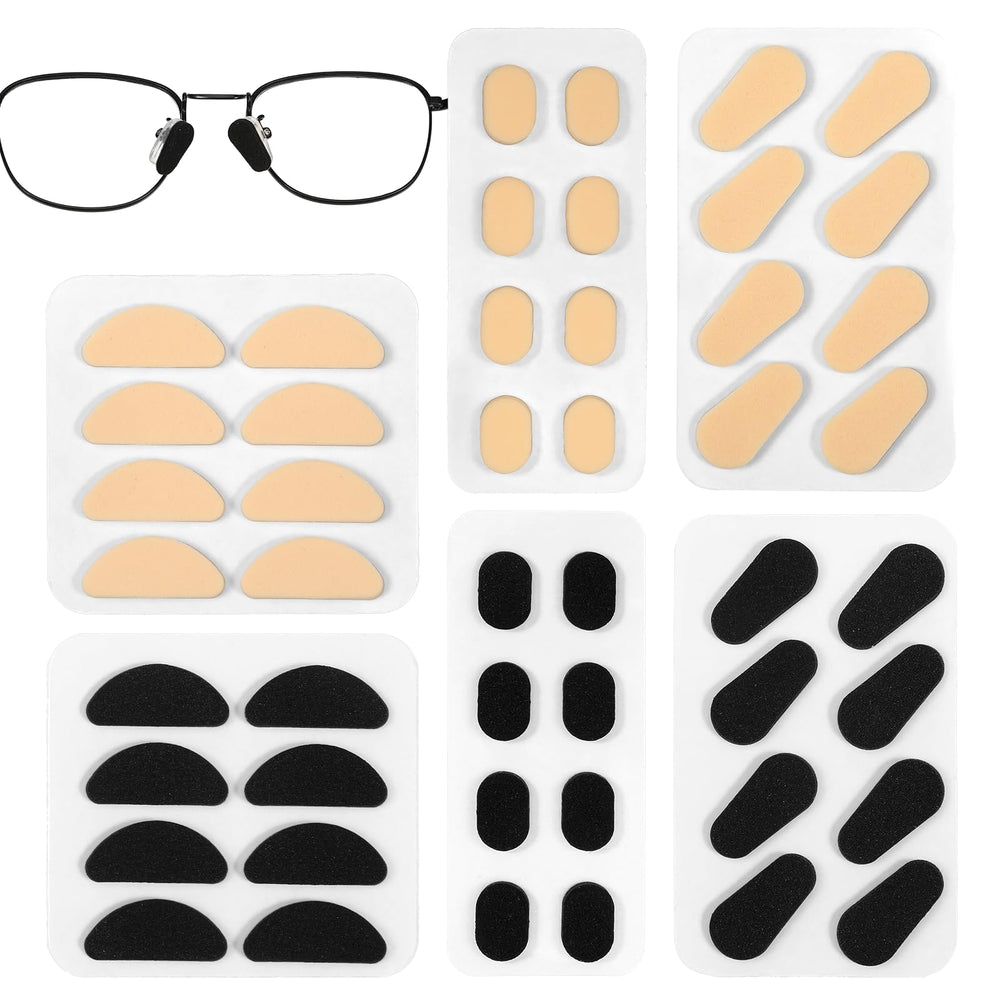 72 pairs of EVA foam eyeglass nose pads pack