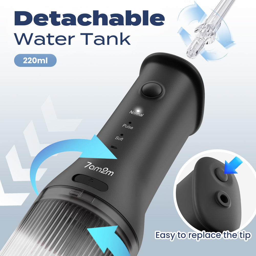 7AM2M water flosser 220ml large tank