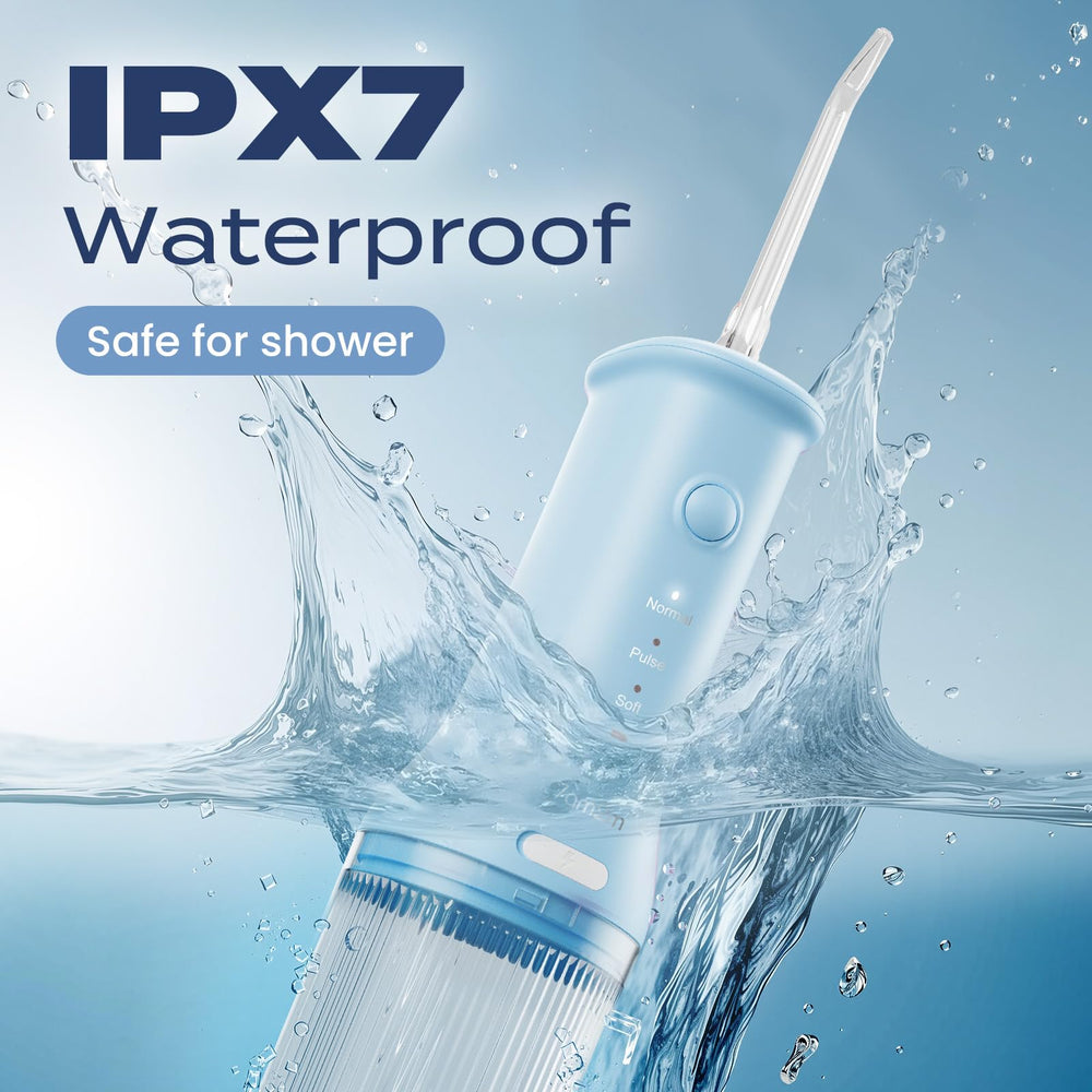 Two jet tips included with 7AM2M water flosser