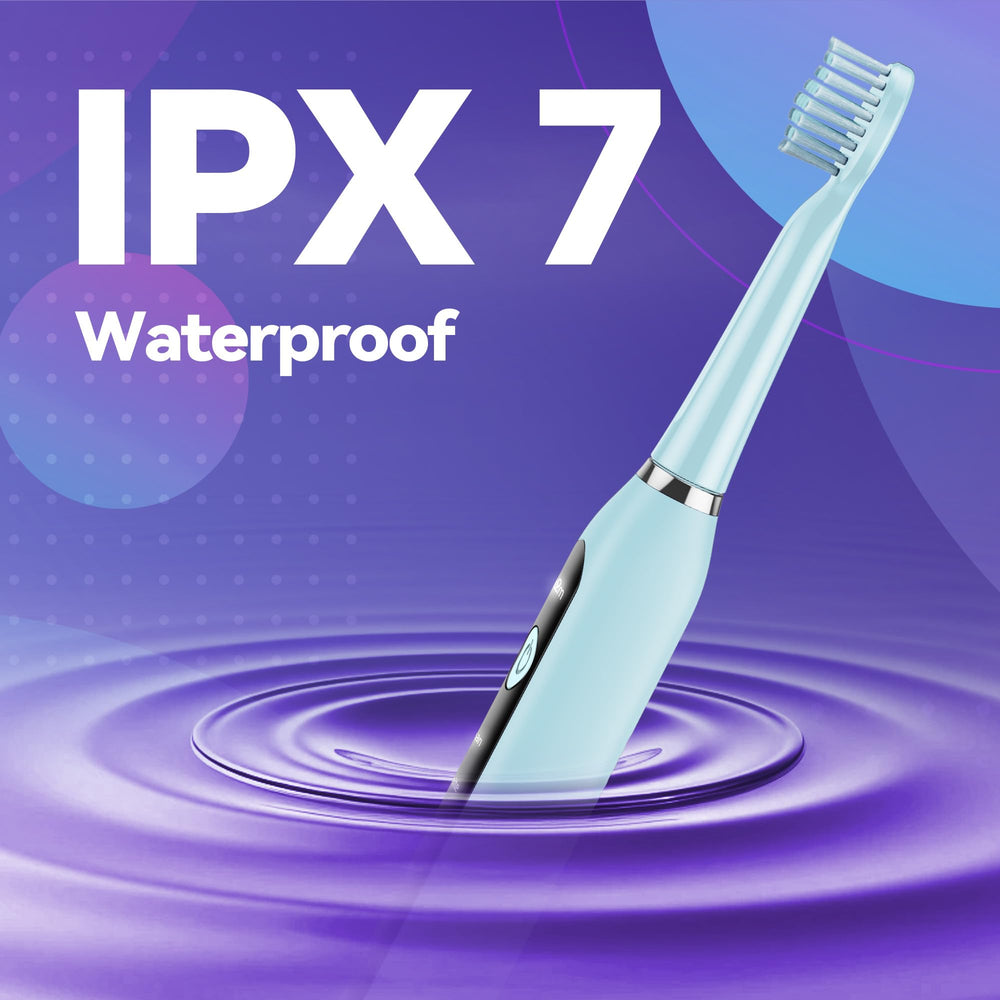 Logo light on 7AM2M toothbrush during operation