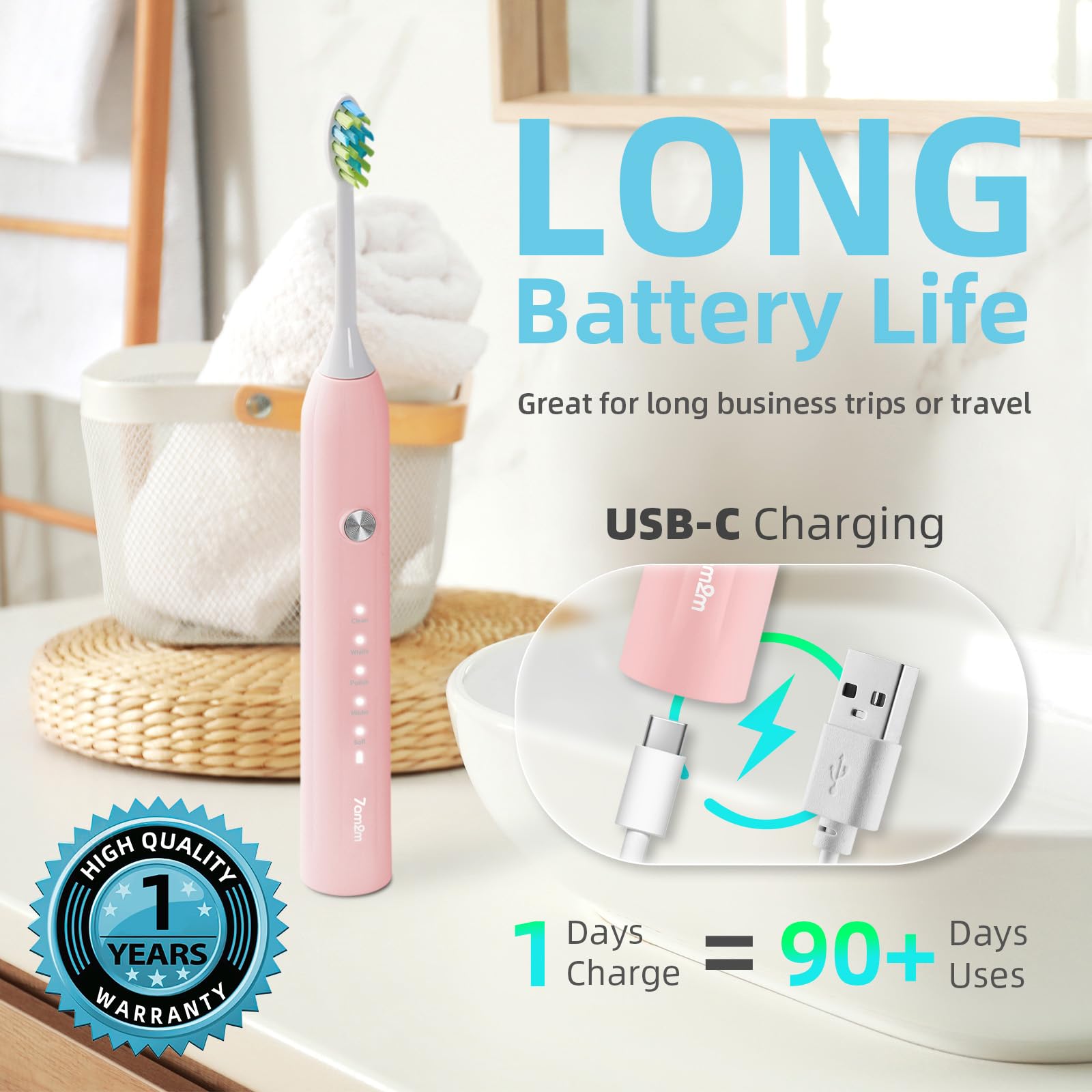 Travel pouch for 7AM2M toothbrush and accessories