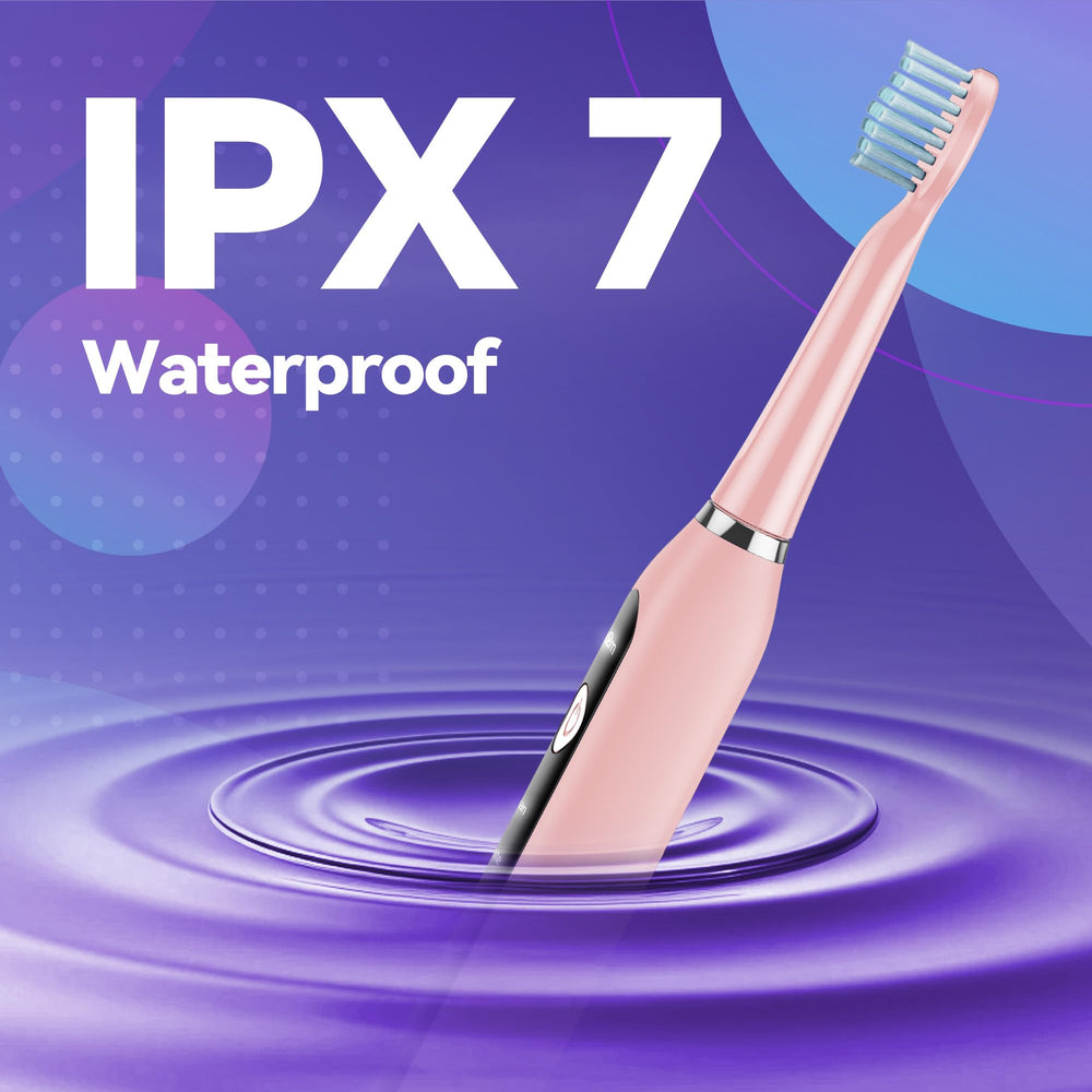 Six replacement brush heads for 7AM2M toothbrush