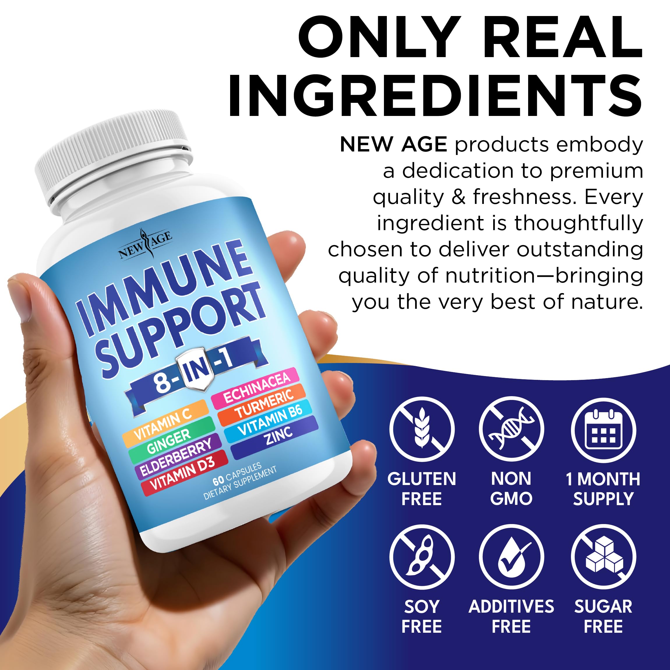 Graphic highlight of Turmeric Curcumin and Ginger