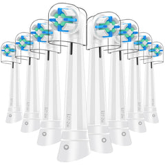 8-pack IO replacement heads in white compatible with IO 2