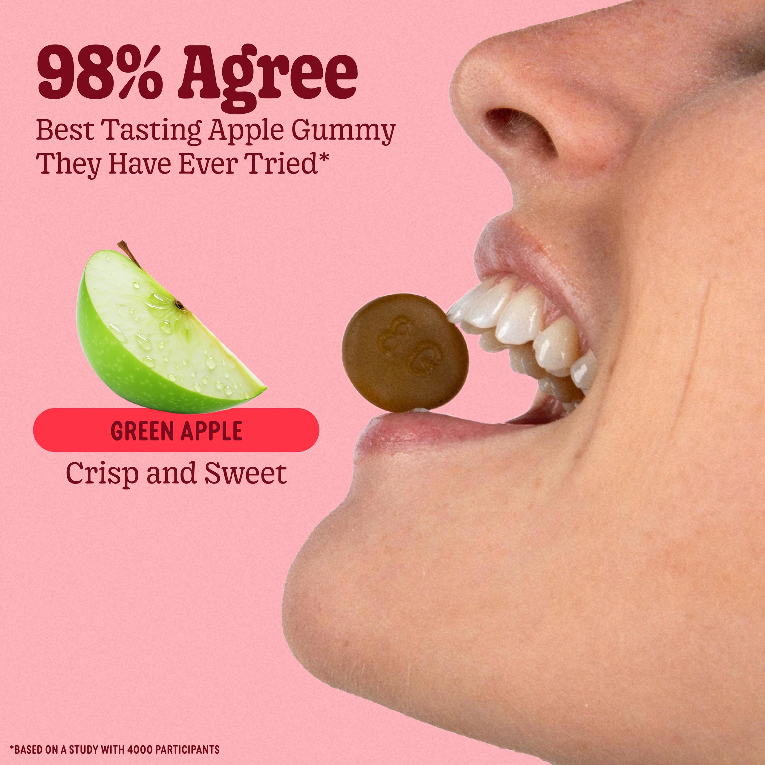 Ingredients listing for 8Greens Daily Greens Gummies