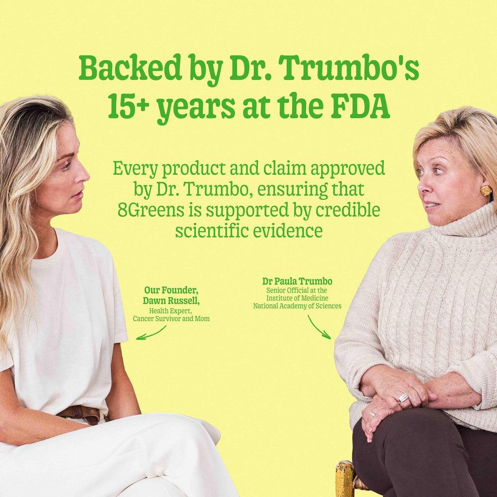 Greens variety including spinach, kale, and wheatgrass