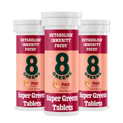 8Greens Supergreens Tablets bottle label