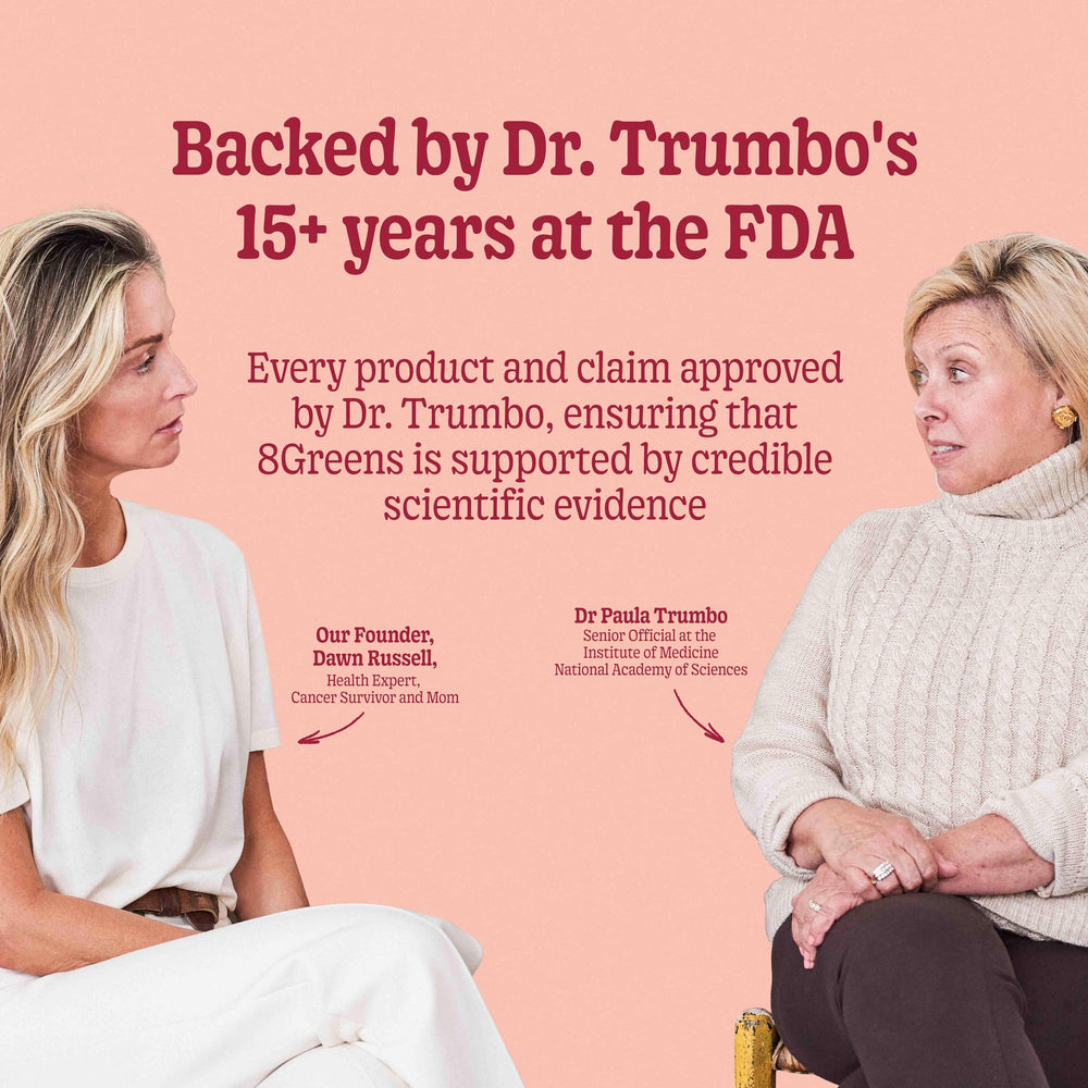Doctor-backed formulation endorsed by Dr. Paula Trumbo