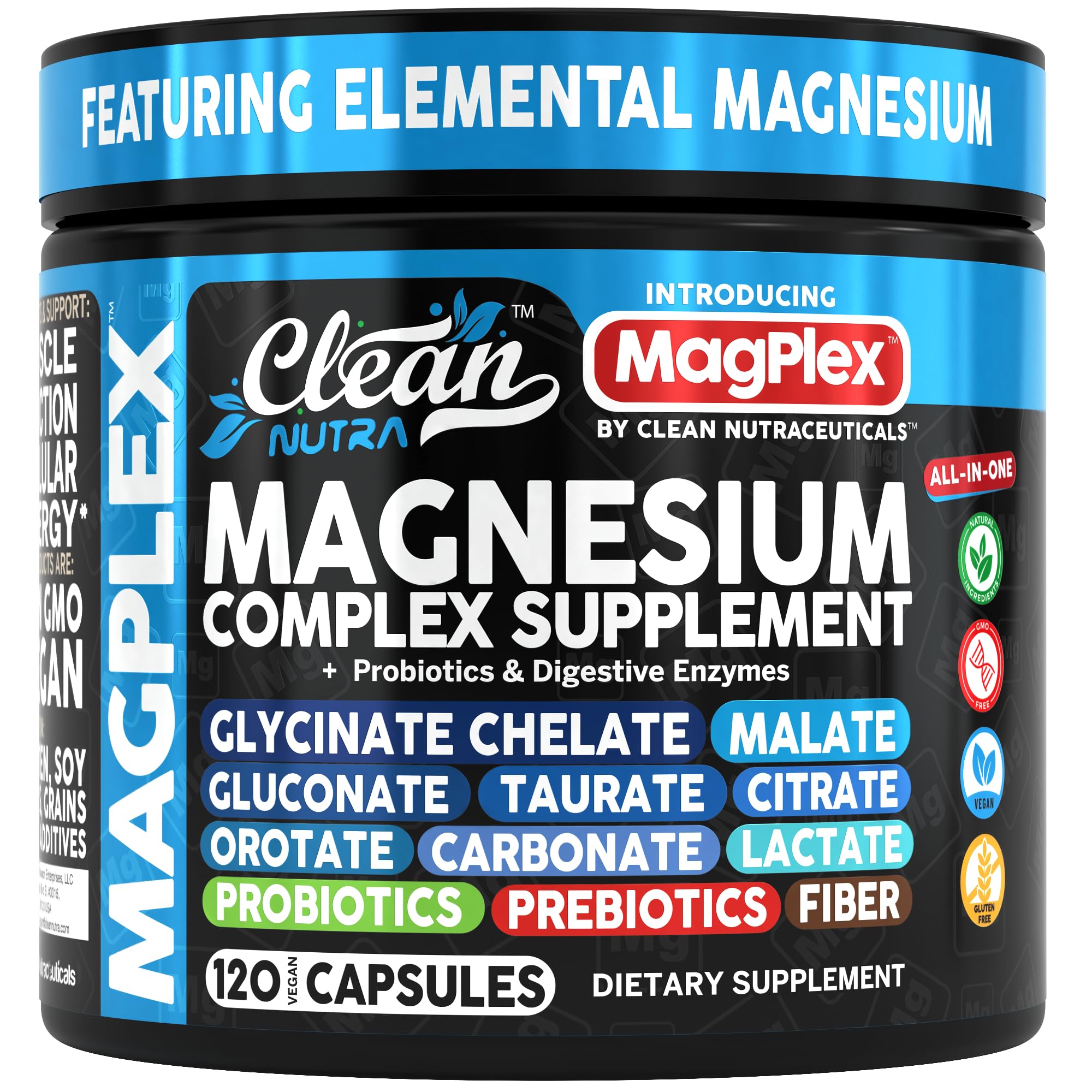 Front view of the 8in1 Magnesium Complex product
